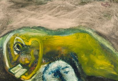 Juan GARCIA RIPOLLES (1932-)
Reading, 1971
Oil...