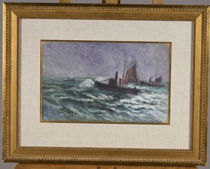 Maximilien LUCE (1858-1941)
Marine
Huile...