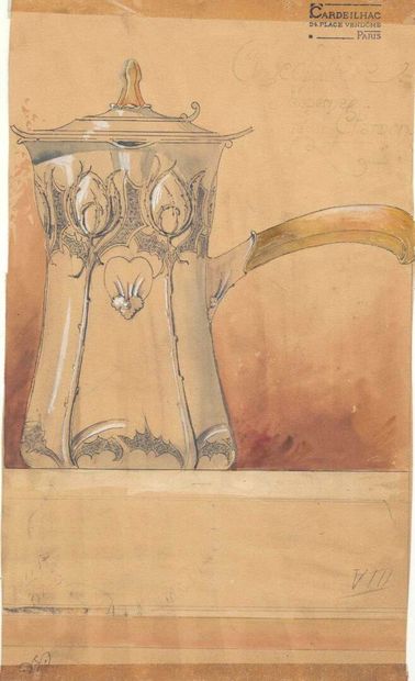 Maison CARDEILHAC, vers 1895-1900
Lucien...