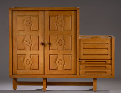 Guillerme & Chambron 
Brutalist sideboard...