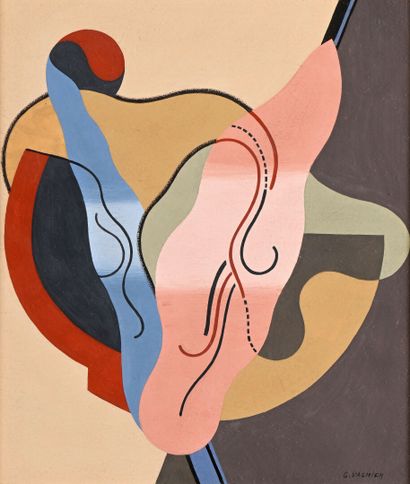 Georges VALMIER (1885-1937)
Composition,...