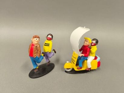 BIBI FRICOTIN et RAZIBUS ZOUZOU
2 figurines...