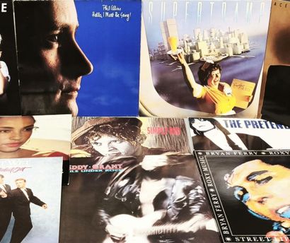 Lot of about 30 LPs from the 80s
including...