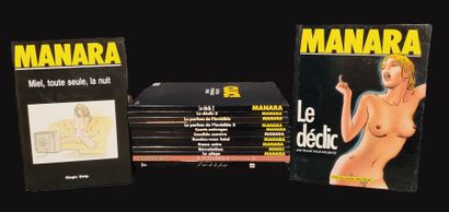 MANARA - Curiosa
Set of 14 miscellaneous...