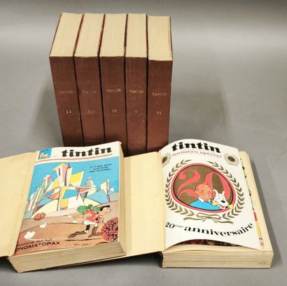 TINTIN - Hergé
Le Journal de Tintin bound...