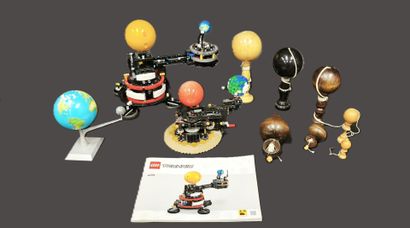 LEGO : SYSTEME SOLAIRE
- La terre et la lune...