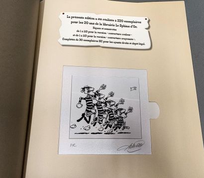 LUCKY LUKE - Morris 
Lone Rider
HC copy signed...