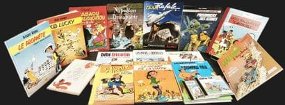 LOT of 15 various comic strips
- Boule and...