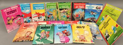 LOT of 26 miscellaneous volumes
- Les Robinsons...
