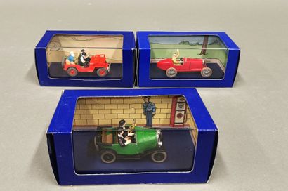 TINTIN
Lot de 20 véhicules sortis des différents...