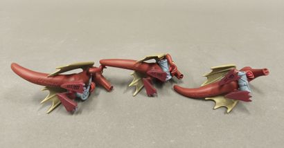 The SHINGOUZES
Three resin figurines
Mezieres...