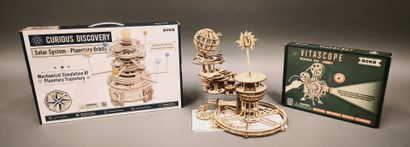 Set of 3 3D models
SOLAR SYSTEM: wooden model...