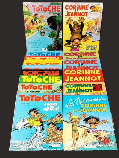 TOTOCHE - Tabary
9 volumes of different series
CORINNE...