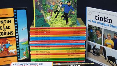 TINTIN - Hergé
Series of 26 volumes 
Editions...