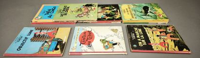 Set of 11 Tintin comics
Including :
- objectif...
