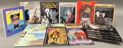LOT of 18 miscellaneous comics
- Pilote,...