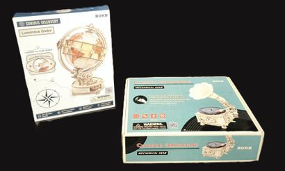 Packs of 3 wooden 3D models
GRAMOPHONE -...