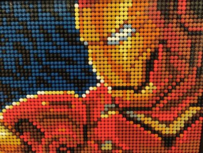 LEGO ART: Iron Man by Marvel Studios
painting...