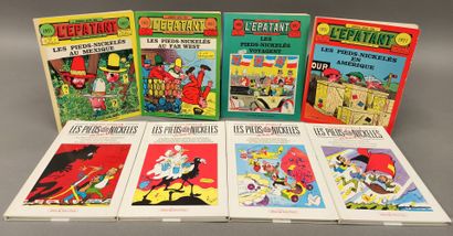 LES PIEDS NICKELES - Pellos
4 volumes - Editions...