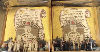 CGB Mignot : 2 Dioramas - Monegasque Cavaliers
one...