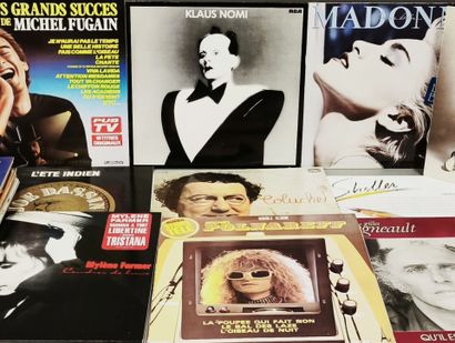 Lot of about 30 LPs from the 80s
including...