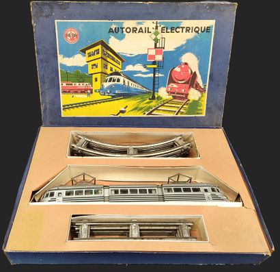 JOUSTRA : coffret Autorail électrique couleur...