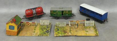 HORNBY : Ensemble de 3 wagons MECANO
Wagon...