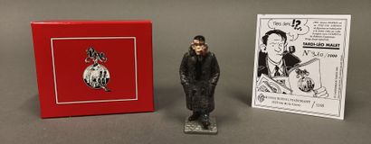PIXI Paris, 
Lot de trois figurines en métal...