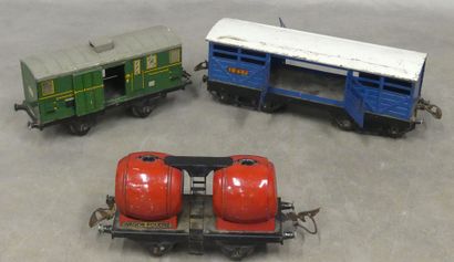 HORNBY : Ensemble de 3 wagons MECANO
Wagon...
