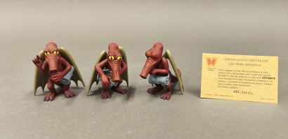 The SHINGOUZES
Three resin figurines
Mezieres...