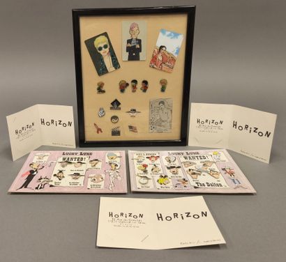 LUCKY LUKE
2 boards containing 27 pins
Enclosed:...