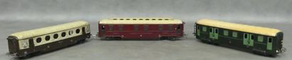 EP : Ensemble de 3 wagons
Wagon de voyageurs...