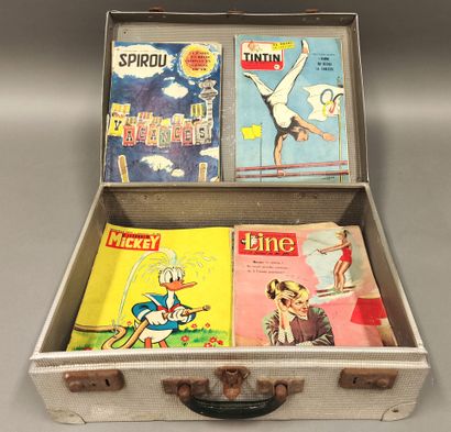 Lot : 
Spirou: 28 newspapers years 1957-1958
Tintin...