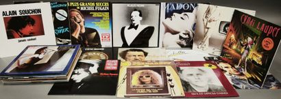 Lot of about 30 LPs from the 80s
including...