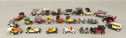 RAMI JMK : lot de 19 voitures miniatures,...