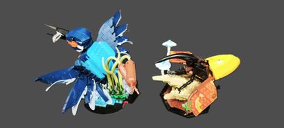 LEGO : ANIMALS
- the kingfisher
32 x 20 x...