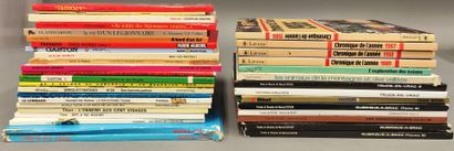 LOT OF 37 MISCELLANEOUS BDS 
including :
-...