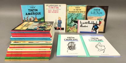 TINTIN - Hergé
Set of 24 albums
including...