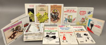 Lot including:
Jacques FAINSANT - 10 works
including...