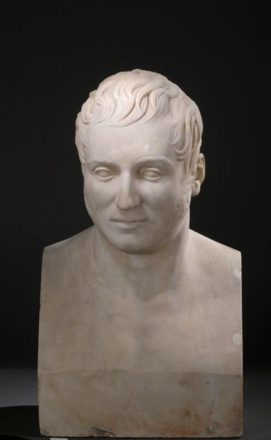 École FRANÇAISE, vers 1800
Portrait d'homme
Buste...