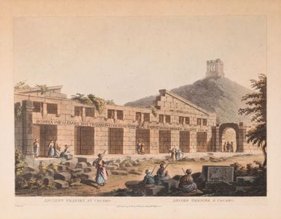 After L. MAYER
Suite of eight views of Cacamo
Fine...