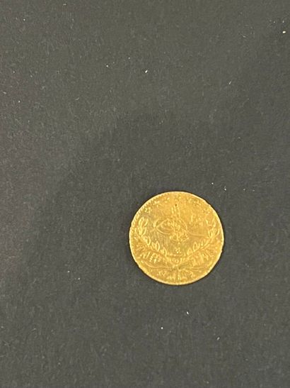 TURKEY
Gold coin. 
Weight: 1.9 g