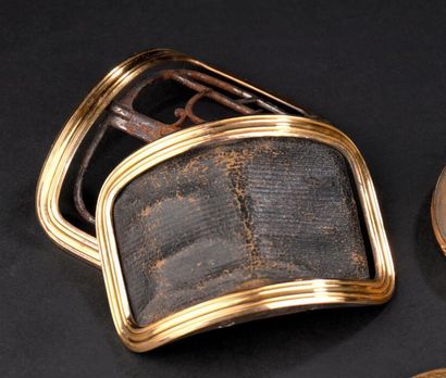 PARIS, 1809-1813
Paire de boucles de chaussures...