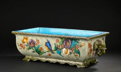 Théodore DECK (1823-1891)
Jardinière aux...