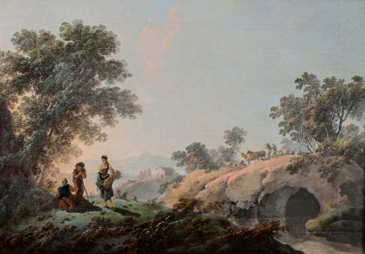 Jean Baptiste PILLEMENT (Lyon, 1728-1808)
Pastoral...