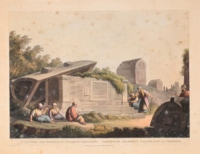 After L. MAYER
Suite of eight views of Cacamo
Fine...