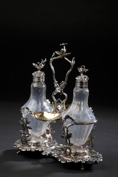 AUGSBOURG, 1777-1779
Huilier-vinaigrier-salières...