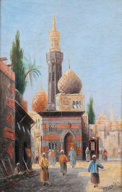 Henri CARNIER (1843-1902)
Streets in Constantinople
Two...