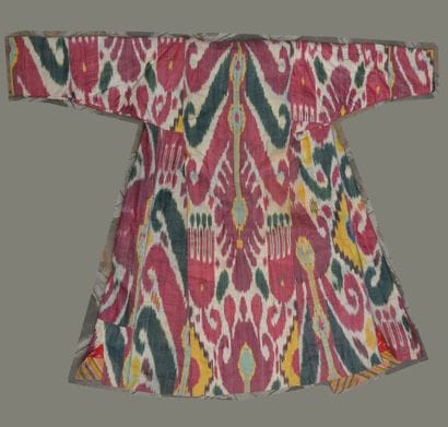 Chapan, Ouzbékistan
Manteau en ikat soie...