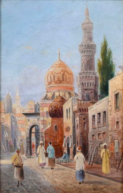 Henri CARNIER (1843-1902)
Streets in Constantinople
Two...